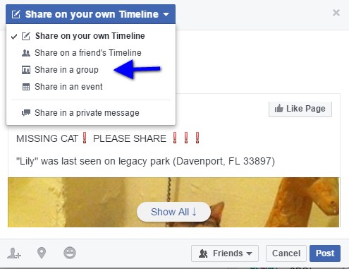 Sharetogroup